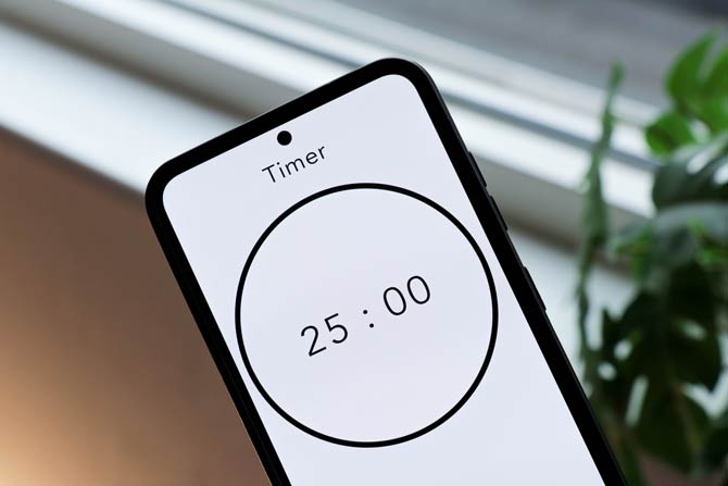 Arbeitssprints von je 25 Minuten als Kern der Methode