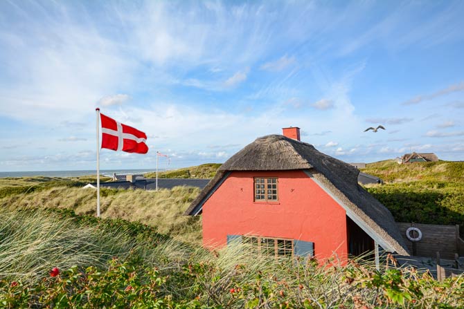Auswahl der Unterkunft in Dänemark