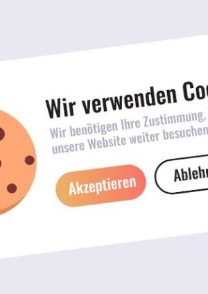 Cookie Banner im Internet