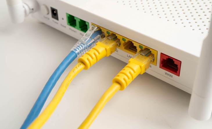 Standorte, die für den WLAN-Router völlig ungeeignet sind