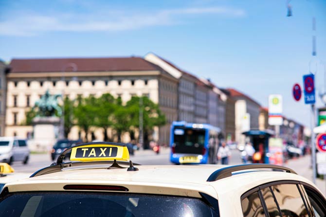 Steigende Taxi Grundpreise in München
